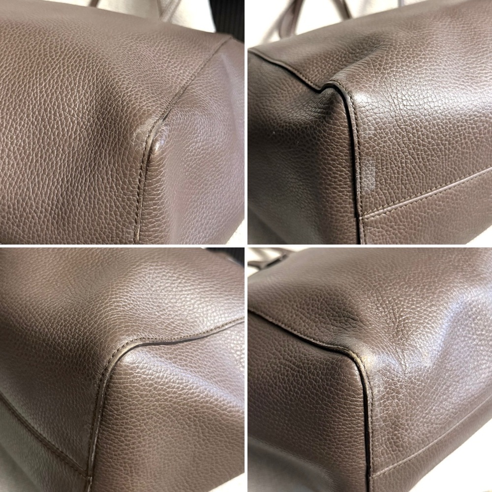 Gucci Authentic Large size Swing tote bag grey and pink leather - Picture 9 of 16